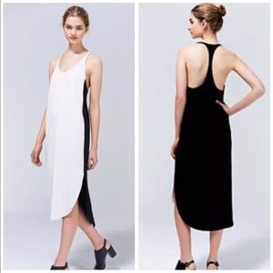 Aritzia WILFRED Colonne High Low Maxi Dress Sz XS
